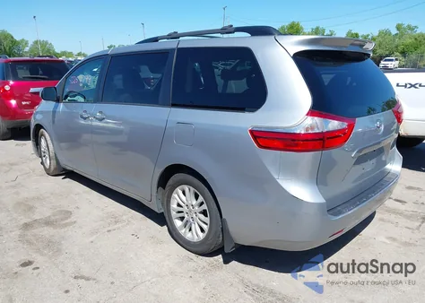 2015 Toyota Sienna Xle 8 Passenger from USA, damaged, VIN 5TDYK3DC0FS688624